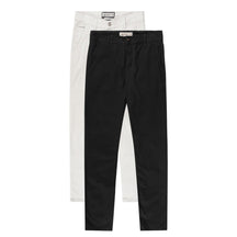 Kit 2 Calças de Sarja com Corte Chino - Santorini